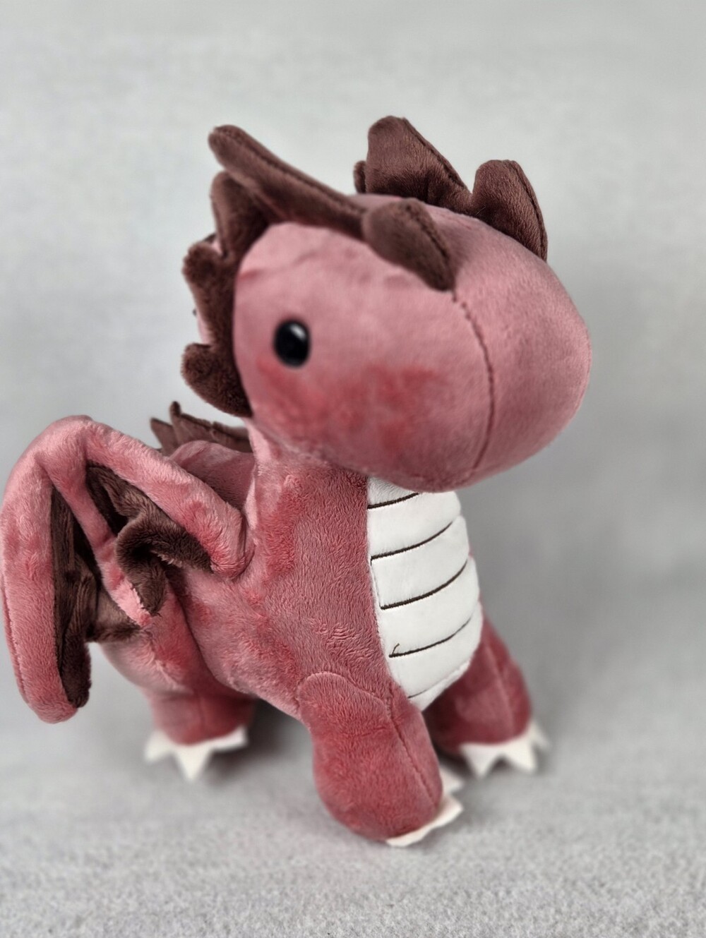 Bellzi Draggi The Dragon Plush Stuffed Animal 10" Adjustable Wings